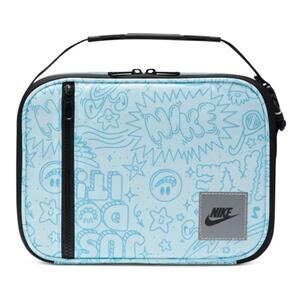 Nike Futura Fuel Pack Insulated Hard Shell Lunch Box Tote Bag Glacier Blue New